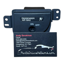 Load image into Gallery viewer, 2002-2005 Dodge Ram Passenger Airbag On/Off Switch and Bezel