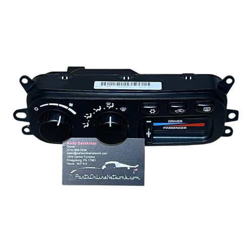 2002-2005 Dodge Ram Climate Control Head / Controls
