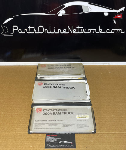 2004 Dodge Ram Owner's Manual Package