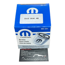 Load image into Gallery viewer, Mopar White SRT Oil Filter 5038041AA