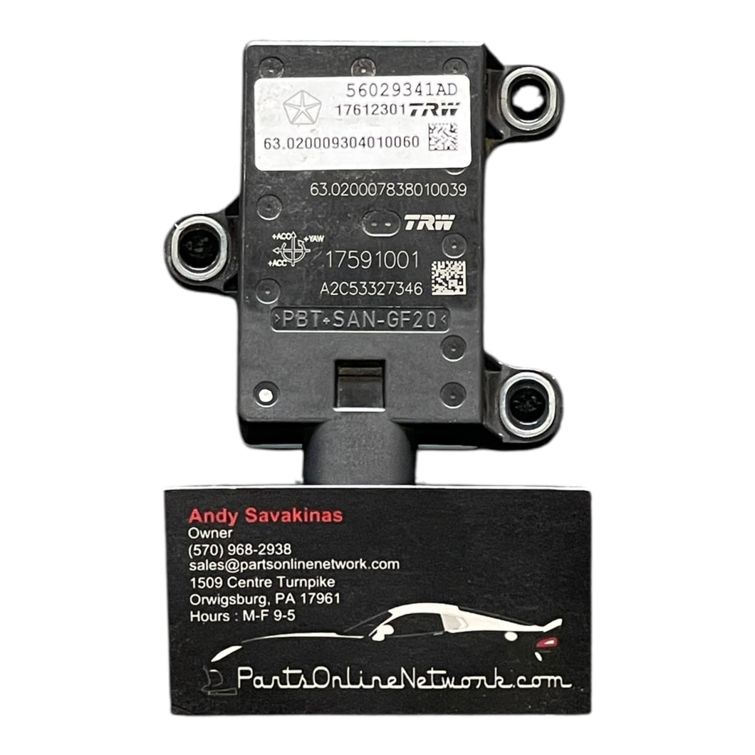 2009 - 2011 Dodge Ram Lateral Acceleration Dynamics Yaw Sensor OEM 56029341AD