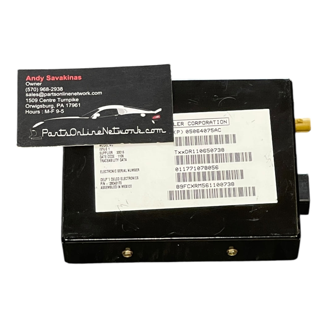 2006-2010 Chrysler, Dodge, Jeep Satellite Module Receiver