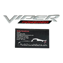 Load image into Gallery viewer, 2004-2006 Dodge Ram SRT10 Viper Powered Hood Emblem