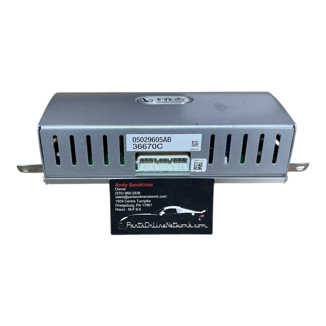 2004-2006 Ram SRT10 Infinity Subwoofer Amplifier