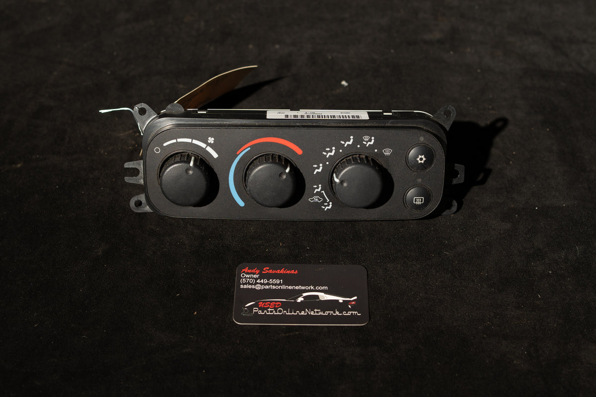 20022005 Dodge Ram Climate Control Head / Controls Used Parts Online Network