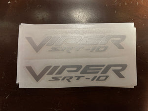 Viper and Viper SRT10 Brake Caliper Decal (Set of 2)