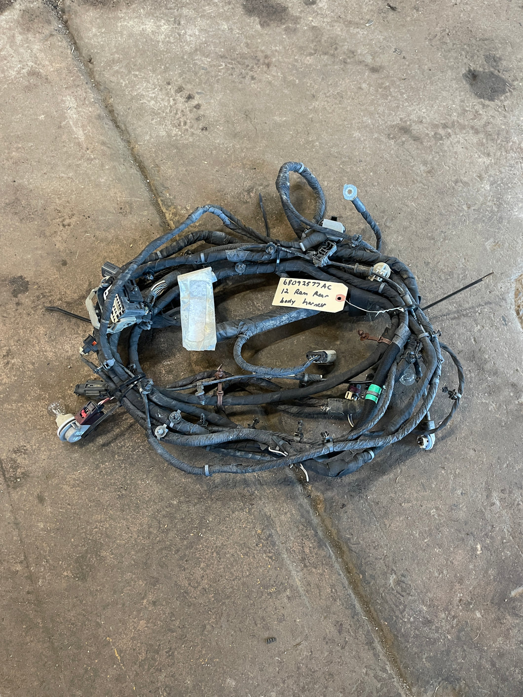 2012 Ram 1500 Chassis Wiring Harness