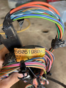 2004 Dodge Ram Quad Cab Cross Body Wiring Harness