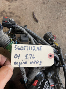 2004 Dodge Ram 5.7L Hemi Engine Wiring Harness