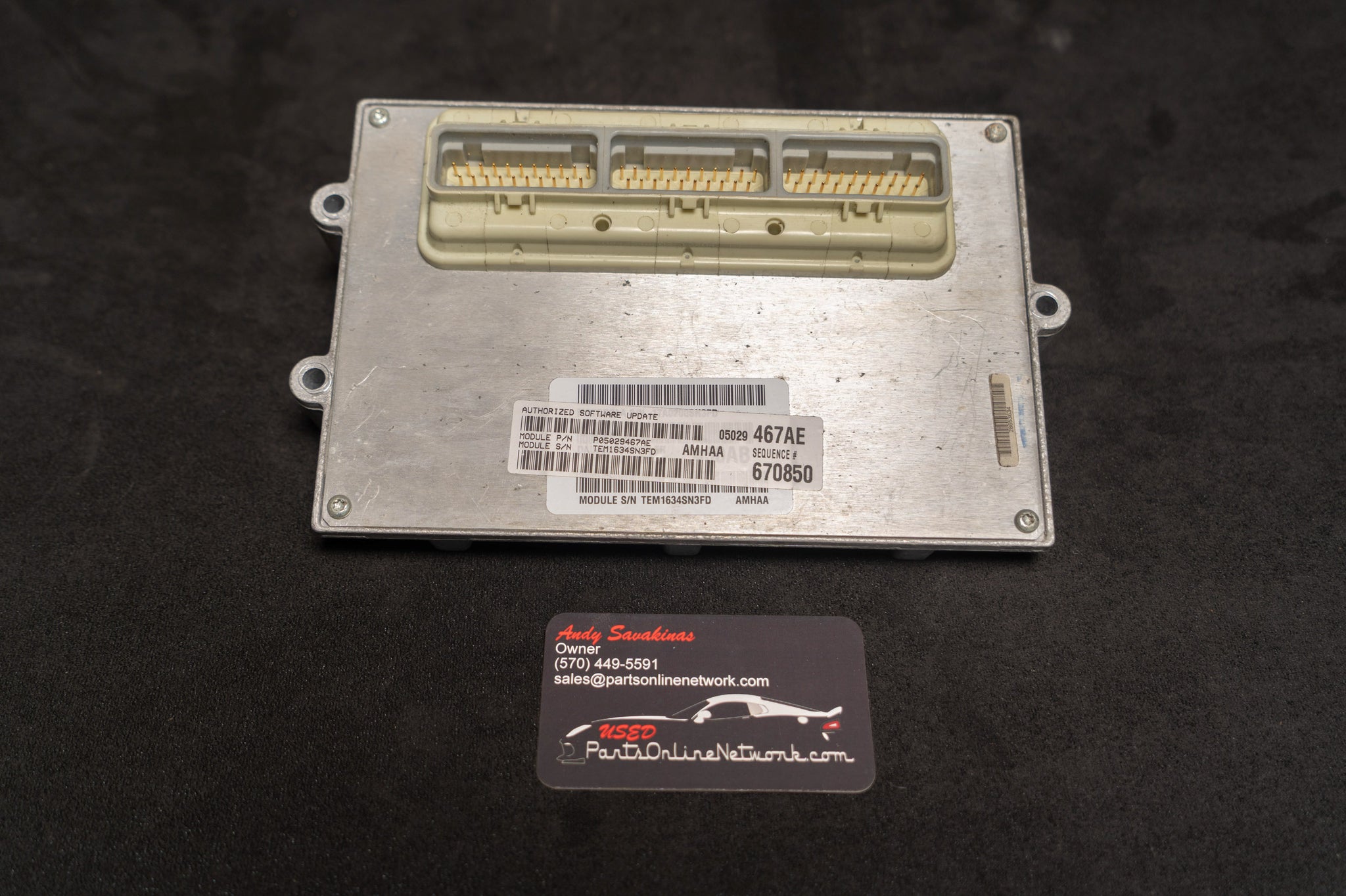 2004 Dodge Ram SRT10 Powertrain Contol Module(PCM/ECM/ECU) 5029467AE ...