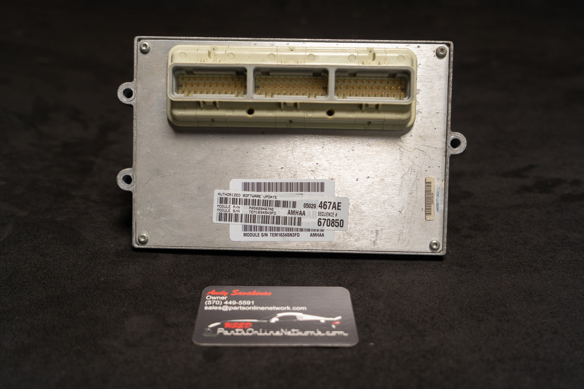 2004 Dodge Ram SRT10 Powertrain Contol Module(PCM/ECM/ECU) 5029467AE ...