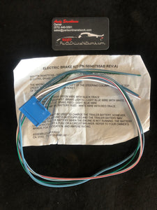 2001-2014 Mopar Trailer Wiring kit for Installing Electronic Brake Controller