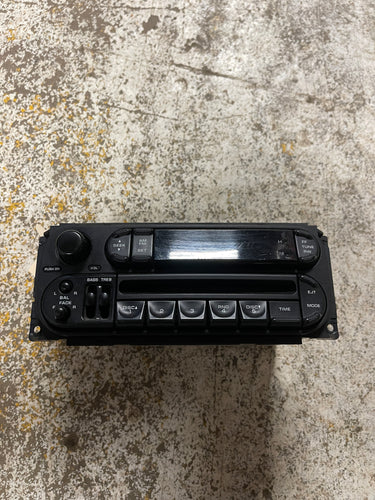 2003-2004 Chrysler, Dodge, Jeep, Ram Radio / CD Player (RBK)