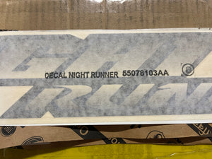 2006 Dodge Night Runner OEM Decal