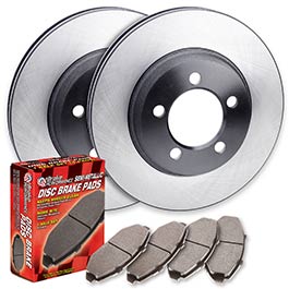 2004-2006 Dodge Ram SRT10 Brake Pads and Rotors