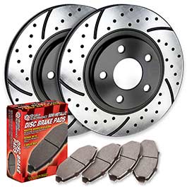 2004-2006 Dodge Ram SRT10 Brake Pads and Rotors